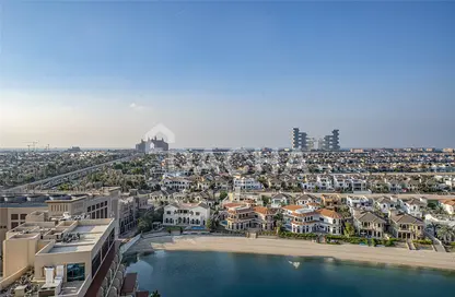 Water View image for: Apartment - 3 Bedrooms - 3 Bathrooms for rent in Marina Residences 4 - Marina Residences - Palm Jumeirah - Dubai, Image 1