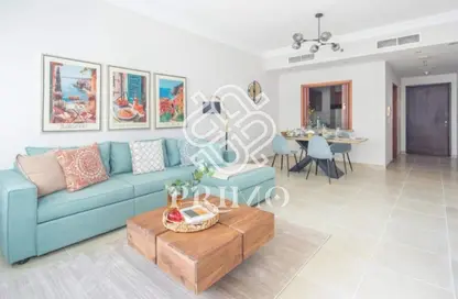Apartment - 1 Bedroom - 2 Bathrooms for rent in MAG 218 - Dubai Marina - Dubai