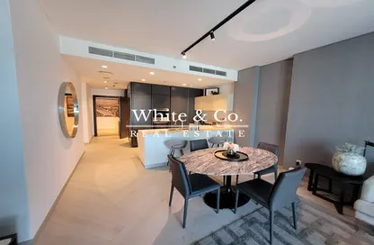 Dining Room image for: Apartment - 1 Bathroom for sale in Wilton Park Residences - Mohammed Bin Rashid City - Dubai, Image 1
