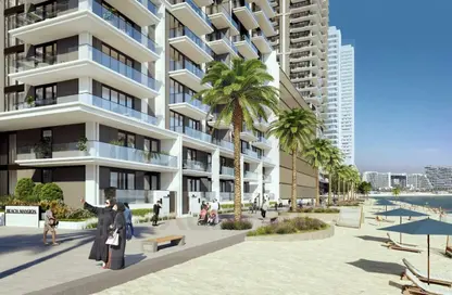 Apartment - 2 Bedrooms - 2 Bathrooms for sale in Seapoint - EMAAR Beachfront - Dubai Harbour - Dubai