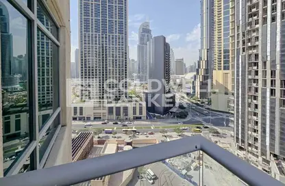 Apartment - 1 Bedroom - 2 Bathrooms for rent in Burj Views C - Burj Views - Downtown Dubai - Dubai
