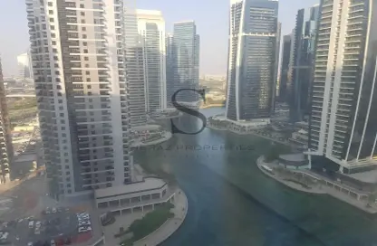 شقة - غرفة نوم - 1 حمام للايجار في برج ماج214 - (JLT) مجمع R - أبراج بحيرة الجميرا - دبي