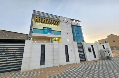 Outdoor Building image for: Villa - 5 Bedrooms - 6 Bathrooms for rent in Al Zaheya Gardens - Al Zahya - Ajman, Image 1