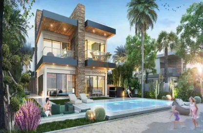 Villa - 6 Bedrooms - 6 Bathrooms for sale in Costa Brava 1 - Costa Brava at DAMAC Lagoons - Damac Lagoons - Dubai