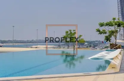 Pool image for: Apartment - 3 Bedrooms - 4 Bathrooms for rent in Capital Views - Capital Centre - Abu Dhabi, Image 1
