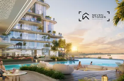 Apartment - 1 Bedroom - 1 Bathroom for sale in Cotier House - Dubai Islands - Deira - Dubai
