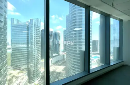 Office Space - Studio - 1 Bathroom for rent in Addax port office tower - City Of Lights - Al Reem Island - Abu Dhabi