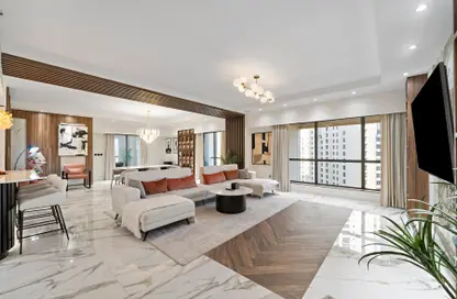 Apartment - 3 Bedrooms - 4 Bathrooms for rent in Rimal 4 - Rimal - Jumeirah Beach Residence - Dubai