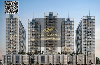 Apartment - 2 Bedrooms - 2 Bathrooms for sale in Ajman Creek Towers - Al Rashidiya 1 - Al Rashidiya - Ajman