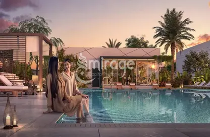صورة لـ حوض سباحة شقة - غرفة نوم - 1 حمام للبيع في المدينة المستدامة - جزيرة ياس - جزيرة الياس - أبوظبي ، صورة رقم 1