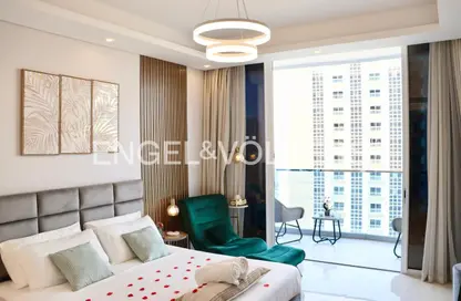 Apartment - Studio - 1 Bathroom for rent in Waves Tower - Business Bay - Dubai