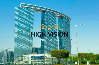 Apartment - 1 Bedroom - 2 Bathrooms for rent in The Gate Tower 1 - Shams Abu Dhabi - Al Reem Island - Abu Dhabi
