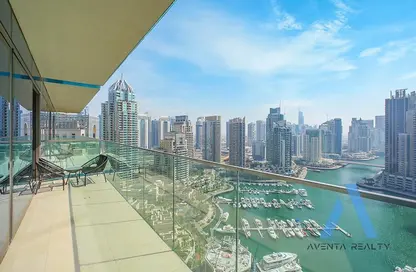 Apartment - 3 Bedrooms - 5 Bathrooms for rent in Marina Gate 1 - Marina Gate - Dubai Marina - Dubai