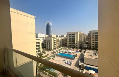Apartment - 2 Bedrooms - 2 Bathrooms for rent in Al Dhafra 1 - Al Dhafra - Greens - Dubai