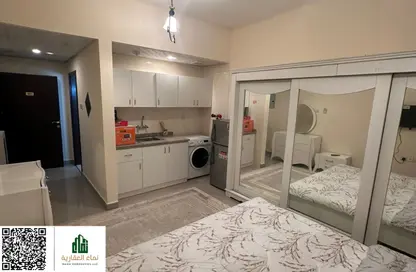 Apartment - Studio - 1 Bathroom for rent in Al Naemiya Tower 1 - Al Naemiya Towers - Al Nuaimiya - Ajman