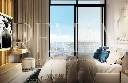Room / Bedroom image for: Apartment - 2 Bedrooms - 2 Bathrooms for sale in Seagate Building 1 - Seagate - Mina Rashid - Dubai, Image 1