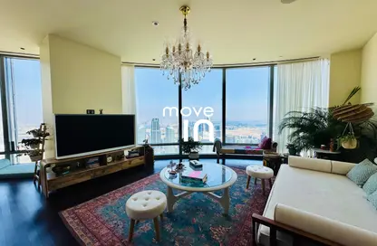 شقة - 2 غرف نوم - 4 حمامات للايجار في برج خليفة - برج خليفة - دبي وسط المدينة - دبي