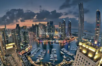Apartment - 3 Bedrooms - 4 Bathrooms for sale in Marina Shores - Dubai Marina - Dubai