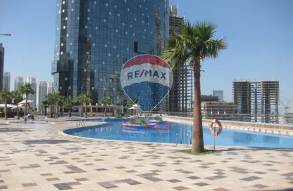 Apartment - 2 Bedrooms - 2 Bathrooms for rent in Sun Tower - Shams Abu Dhabi - Al Reem Island - Abu Dhabi