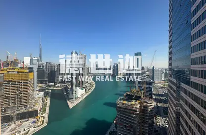 Apartment - 2 Bedrooms - 2 Bathrooms for rent in Churchill Towers - Business Bay - Dubai