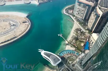 شقة - 2 غرف نوم - 3 حمامات للايجار في 2 برج الاتحاد - أبراج الاتحاد - شارع الكورنيش - أبوظبي