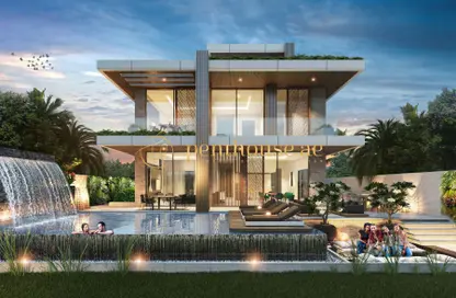 Outdoor House image for: Villa - 6 Bedrooms - 6 Bathrooms for sale in CAVALLI ESTATES - DAMAC Hills - Dubai, Image 1