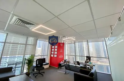 Office Space - Studio - 1 Bathroom for sale in Tiffany Tower - JLT Cluster W - Jumeirah Lake Towers - Dubai