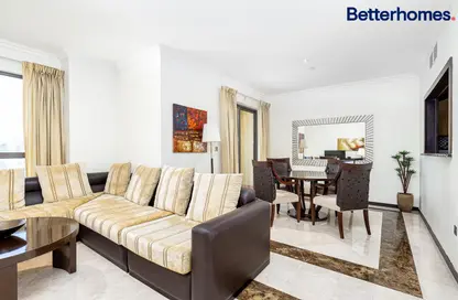 Living / Dining Room image for: Apartment - 2 Bedrooms - 3 Bathrooms for rent in Murjan 4 - Murjan - Jumeirah Beach Residence - Dubai, Image 1