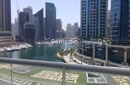 شقة - غرفة نوم - 2 حمامات للبيع في برج كنتننتال - دبي مارينا - دبي