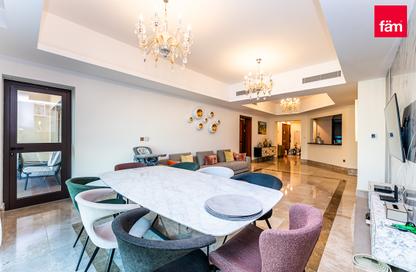 Apartment - 3 Bedrooms - 5 Bathrooms for rent in The Fairmont Palm Residence South - The Fairmont Palm Residences - Palm Jumeirah - Dubai