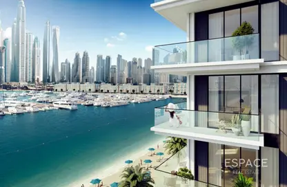 Penthouse - 4 Bedrooms - 5 Bathrooms for sale in Beach Mansion - EMAAR Beachfront - Dubai Harbour - Dubai