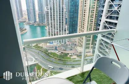 Apartment - 1 Bathroom for rent in Lake Almas East - Jumeirah Lake Towers - Dubai