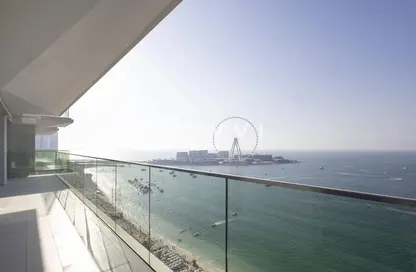 Balcony image for: Apartment - 3 Bedrooms - 3 Bathrooms for sale in La Vie - Jumeirah Beach Residence - Dubai, Image 1