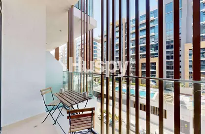 Apartment - Studio - 1 Bathroom for rent in AZIZI RIviera 18 - Meydan One - Meydan - Dubai
