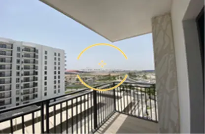 Apartment - Studio - 1 Bathroom for rent in Waters Edge - Yas Island - Abu Dhabi