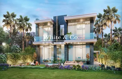 Outdoor House image for: Villa - 6 Bedrooms - 6 Bathrooms for sale in Venice - Damac Lagoons - Dubai, Image 1