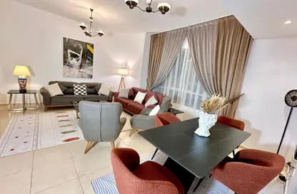 Apartment - 1 Bedroom - 2 Bathrooms for rent in Beach Tower 1 - Al Khan Lagoon - Al Khan - Sharjah
