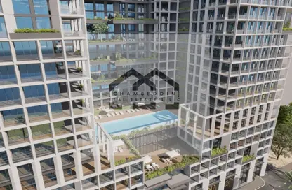 Apartment - 3 Bedrooms - 4 Bathrooms for sale in Ajman Corniche Residences - Ajman Corniche Road - Ajman