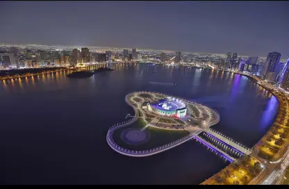 Apartment - 4 Bedrooms - 5 Bathrooms for rent in Blue Tower - Al Majaz 3 - Al Majaz - Sharjah