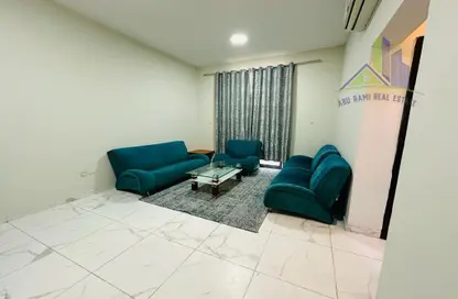Living Room image for: Apartment - 1 Bedroom - 2 Bathrooms for rent in Al Mowaihat 2 - Al Mowaihat - Ajman, Image 1