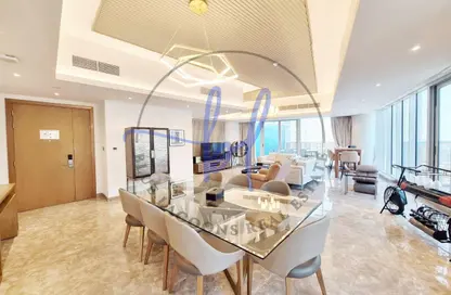 شقة - 4 غرف نوم - 4 حمامات للايجار في شقق أورا هاربور السكنية والفندقية - دبي مارينا - دبي