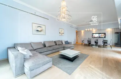 Apartment - 4 Bedrooms - 4 Bathrooms for rent in Cayan Tower - Dubai Marina - Dubai