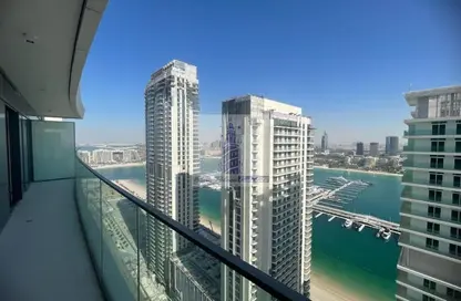 Apartment - 3 Bedrooms - 3 Bathrooms for sale in Beach Vista - EMAAR Beachfront - Dubai Harbour - Dubai