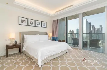 Apartment - 4 Bedrooms - 5 Bathrooms for rent in The Address Dubai Mall - Downtown Dubai - Dubai