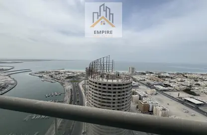 Apartment - 2 Bedrooms - 3 Bathrooms for rent in Beach Tower 1 - Al Khan Lagoon - Al Khan - Sharjah