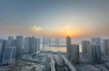 Apartment - 2 Bedrooms - 2 Bathrooms for sale in Palm Tower 3 - Palm Towers - Al Majaz - Sharjah