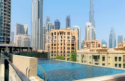 Apartment - 1 Bedroom - 2 Bathrooms for rent in Bellevue Towers - Downtown Dubai - Dubai