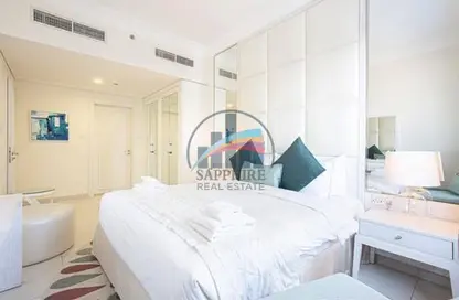 Apartment - 1 Bedroom - 2 Bathrooms for rent in The Signature - Burj Khalifa Area - Downtown Dubai - Dubai