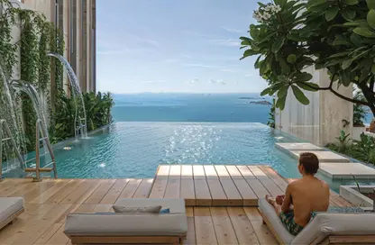 Apartment - 1 Bedroom - 2 Bathrooms for sale in Ajman Corniche Residences - Ajman Corniche Road - Ajman