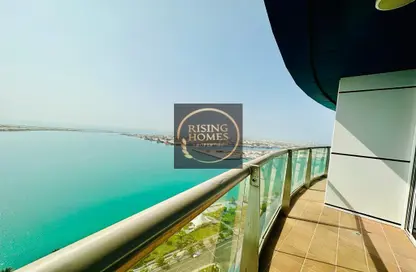 Balcony image for: Apartment - 3 Bedrooms - 5 Bathrooms for rent in Al Reef Tower - Corniche Road - Abu Dhabi, Image 1
